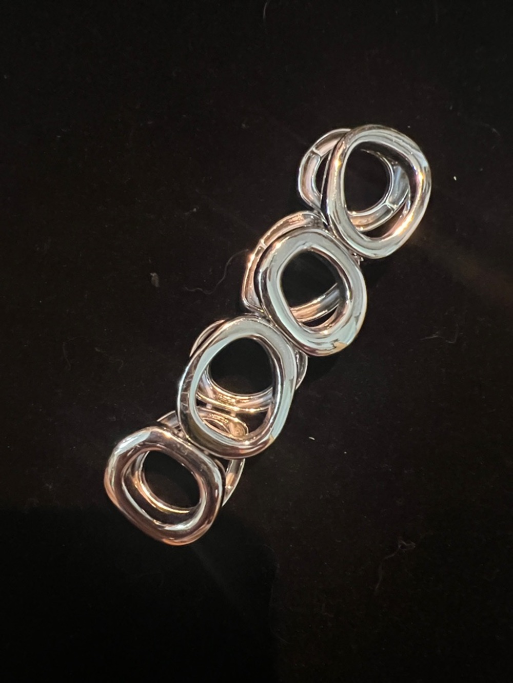 Lia Sophia Silver Oval Link Bracelet